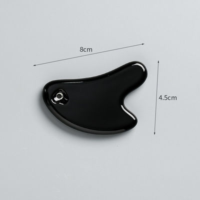 Soins personnels de la peau Spa lifting du visage Salon de beauté Équipement de massage en forme de cœur Mini-massage Ceramique Gua Sha Outil pour masseur du visage