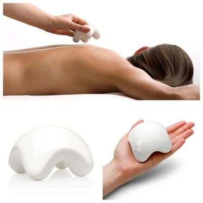 Outil de massage professionnel en céramique pour le drainage lymphatique et le traitement de la cellulite