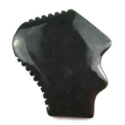Nephrite technique polissée Jade Guasha Outils Gua Sha Board pour améliorer la forme de la circulation sanguine