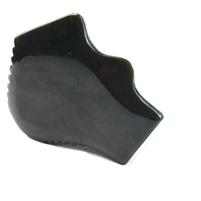 Nephrite technique polissée Jade Guasha Outils Gua Sha Board pour améliorer la forme de la circulation sanguine