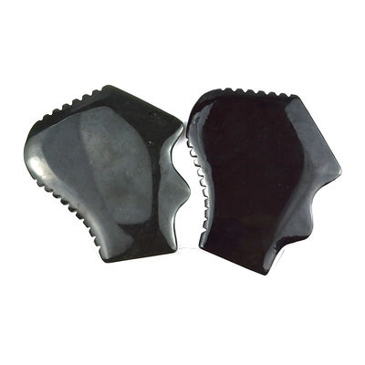 Nephrite technique polissée Jade Guasha Outils Gua Sha Board pour améliorer la forme de la circulation sanguine