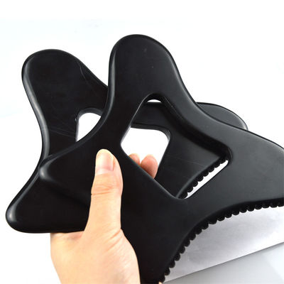 Massage du corps 2024 100% naturel en pierre noire Bianstone Massage outils de Guasha Massage du visage Jade Guasha Stone Board