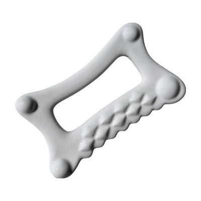 Équipement de massage du corps blanc pour l'outil en céramique Gua Sha Guasha Stone Self Skin Care Spa Lifting du visage