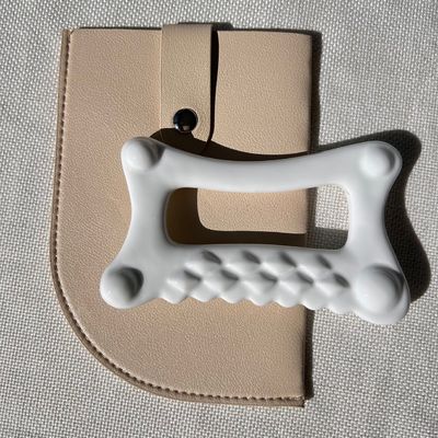 Équipement de massage du corps blanc pour l'outil en céramique Gua Sha Guasha Stone Self Skin Care Spa Lifting du visage