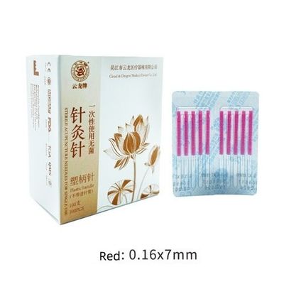 Outils de massage 100 PCS Moins de douleur Colorier manche en plastique Aiguilles d' acupotomie Petit couteau Aiguille pour logo personnalisé disponible