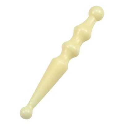 Plume de massage en résine naturelle Massageur de pieds Stick Back Acupuncture Médecine chinoise Guasha Outil de beauté pour le massage du visage