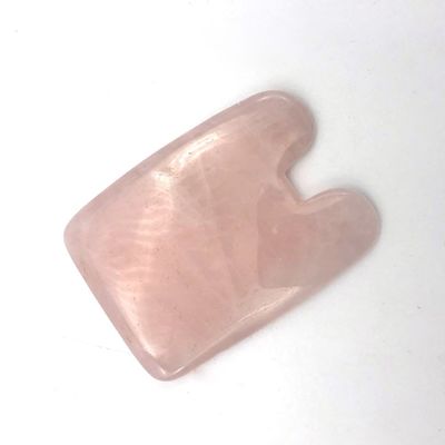 Poussière de cristal de quartz en forme de poisson en forme de rose Guasha Face Gua Sha Outils pour les soins de santé en jade naturel Massage cervical soulagement de la douleur