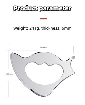 Massageur de tissus profonds Guasha Fascia récupération en acier inoxydable IAS TM outils de massage thérapeutique avec logo personnalisé disponible