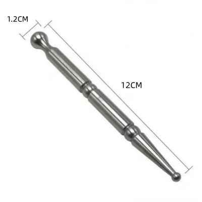 Logo personnalisé disponibled Massage en acier inoxydable stylo d'acupuncture manuel pour reflexologie du corps entier Outils de stylo d'acupression