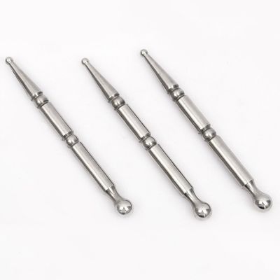Logo personnalisé disponibled Massage en acier inoxydable stylo d'acupuncture manuel pour reflexologie du corps entier Outils de stylo d'acupression
