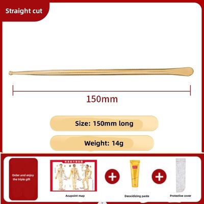 L' or fonction manuelle stylo de réflexologie pour les soins de santé thérapie des tissus massages Stick