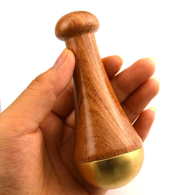Traitement de massage corporel à main Kansa baguettes en laiton Gua Sha bâton de massage avec logo personnalisé disponible
