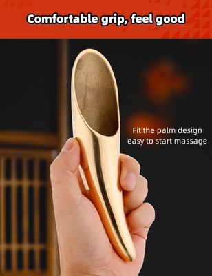 Découvrez le pouvoir de la Gua Sha en grattant la corne outil corporel Brass Guasha pour le massage du visage et du corps réduire la cellulite