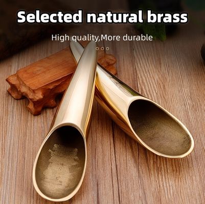 Découvrez le pouvoir de la Gua Sha en grattant la corne outil corporel Brass Guasha pour le massage du visage et du corps réduire la cellulite