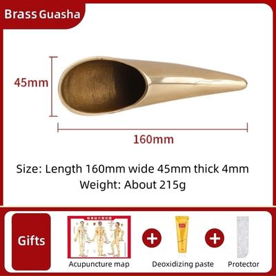 Découvrez le pouvoir de la Gua Sha en grattant la corne outil corporel Brass Guasha pour le massage du visage et du corps réduire la cellulite