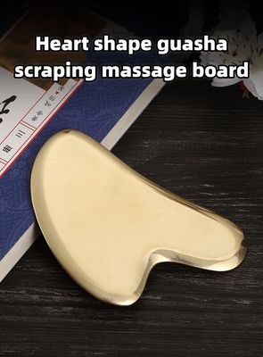 Muscles du corps Outils de grattage en laiton pour le massage du visage Détox Soins de santé cuivre GuaSha planche soulagement de la fatigue Massageur de la cellulite