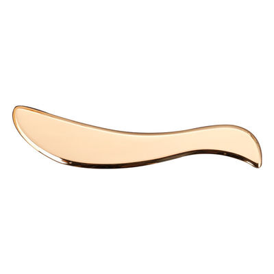 Massage corporel Kit d'outils Gua Sha Plaque en laiton de grattage Massage en forme de planche concave pour le cou et les jambes