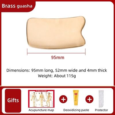 Outil Gua Sha en laiton Outil de massage en cuivre pour le massage musculaire Outil de tissus cicatriciels Outil IASTM Outils de rasage de la fascie