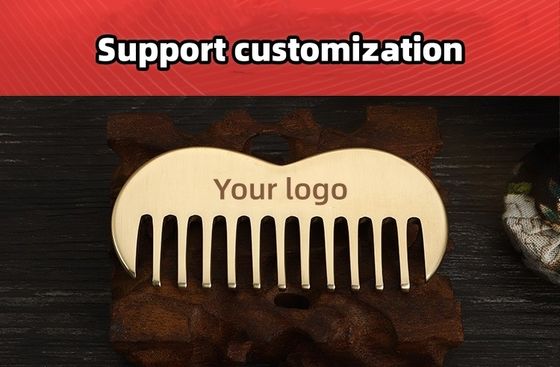 Brass Gua Sha Peigne de massage du cuir chevelu Produits populaires 2024 Couper Guasha Point d'acupression Massageur Outil d'extraction