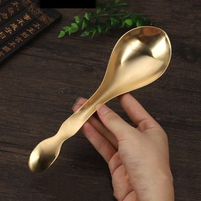 Massageur de spa pour le visage Cuillère à raser en cuivre métallique Gua Sha pour le massage méridien et les équipements de massage pour le soin de la peau
