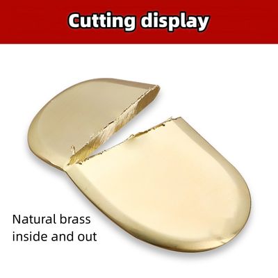 Logo personnalisé Disponibled Brass Metal Gua Sha Scraping Board pour le massage facial Spa Massageur Meridien Massage Outil de soin de la peau à la maison