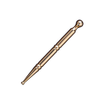 Penne à bâton pour l'acupression de la sonde du corps en métal Therapie d'acupression en laiton avancé Massageur d'oreille pour le massage du corps