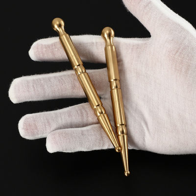 Outil de massothérapie du corps entier Brass cuivre manuel Acupression Reflexologie stylo pour soins de santé du corps Acupuncture Stick