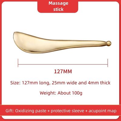 Point de pression des muscles du corps Massageur en cuivre pur Acupression Gua Sha Beauty Pen Point de déclenchement en cuivre