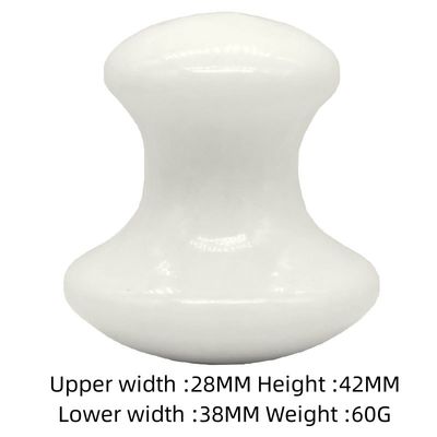 Logo personnalisé Disponibled Roller de beauté en forme de champignon pour le visage Massageur de soins oculaires et du cou Outils de relaxation du visage portatifs