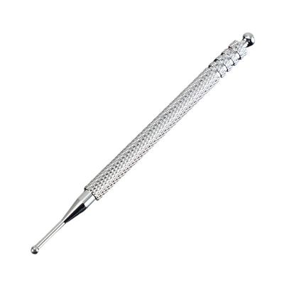 Équipement de massage corporel Prévention de la pression dans l'oreille en argent Point d'acupuncture Sondage de massage Détection auriculaire stylo Stick Soins de l'oreille Soins de santé