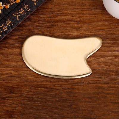 Massage efficace et musculaire Brass Guasha Scraping Tableau de massage en métal Brass Guasha pour le massage de soins de la peau 2024