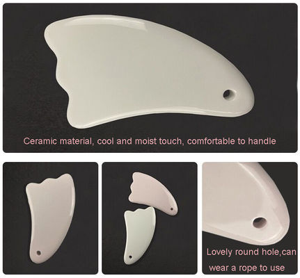 La planche de massage en céramique Guasha est le choix ultime pour les soins du visage et du corps.