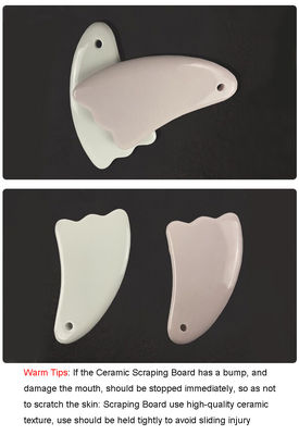 La planche de massage en céramique Guasha est le choix ultime pour les soins du visage et du corps.
