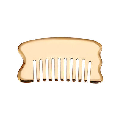 Or Muscles du corps Gua Sha Outil de planche pour le massage du cuir chevelu Peigne Guasha tête de pierre Massageur de cheveux Soins de santé Salon de beauté Outil