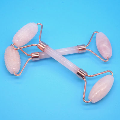 L'outil de massage à rouleaux pour le visage Gua Sha, Guasha Stone Body Self Skin Care Spa Anti-Aging Facial Beauty Box en rose