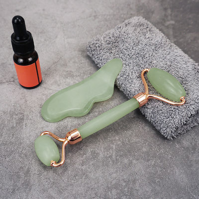 Resserrement de la peau Levé pour éliminer les rides Naturel Xiuyan Jade Gua Sha Scraping Tableau de massage Logo personnalisé 2024 Meilleur produit