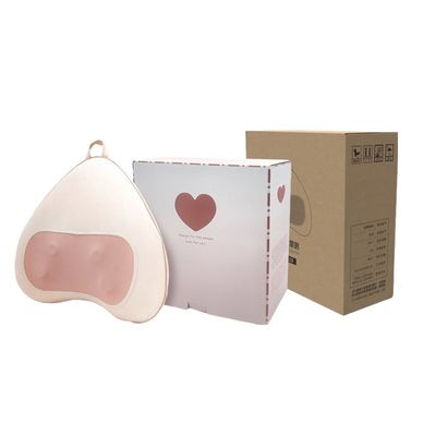 Physiothérapie Soins de santé Maison Coussinet arrière 2024 Produits tendance Forme du cœur Massin d'oreiller de massage de tout le corps en rose