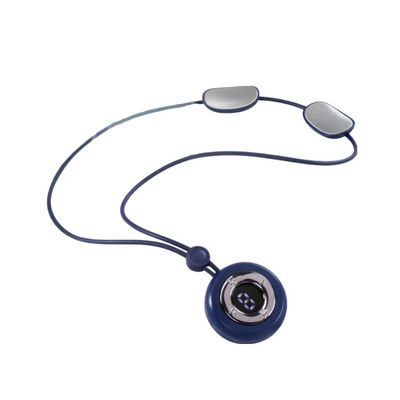 La zone de massage 2024 Smart Electric Pulse Mini Neckband Therapy Massager pour la protection du cou et le logo personnalisé est disponible