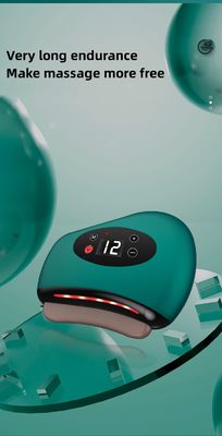 Équipement de massage corporel intelligent pour le visage Bianstone Massage aiguille pierre électrique instrument de grattage avec compresse à chaud