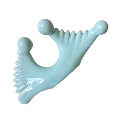 Massage musculaire en céramique Gua Sha Board Machine de thérapie anti-cellulite pour les outils de massage du visage bleu