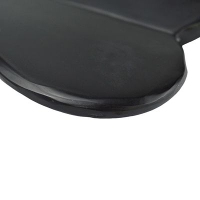 2024 Forme de cœur Naturel Noir Bian Stone Gua Sha Scraping Massage Outil pour le drainage lymphatique