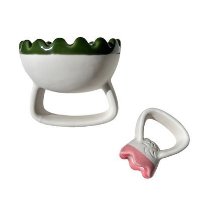 Massage à la main Outil en céramique Gua Sha pour le corps Cou et visage Soins personnels de la peau Spa Lifting du visage Équipement de salon de beauté