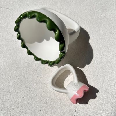 Massage à la main Outil en céramique Gua Sha pour le corps Cou et visage Soins personnels de la peau Spa Lifting du visage Équipement de salon de beauté