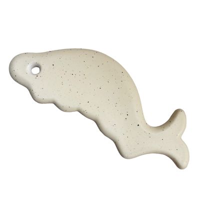 Masseuse en céramique en forme de poisson efficace Outil de grattage de gua sha pour masseur facial