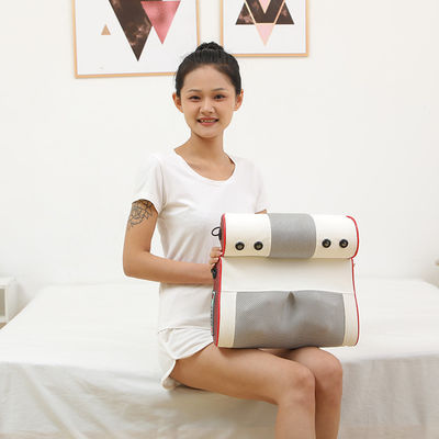 Corps Blanc Rouge Portable Massage Cervical Coussin chauffant Cou Épaule Relaxeur Massageur de corps Massageur de thérapie pour 2024