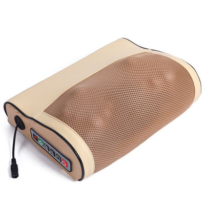Coussin de massage corporel pour la maison commande manuelle par câble Massageur cervical Massageur de cou chauffage épaule cou taille tout le corps