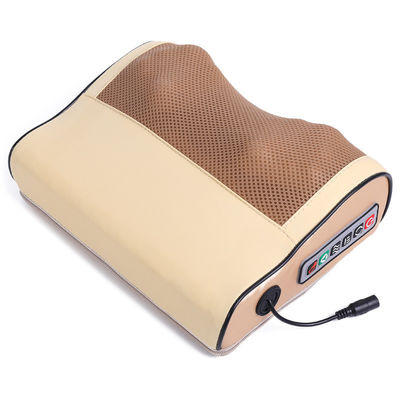 Coussin de massage corporel pour la maison commande manuelle par câble Massageur cervical Massageur de cou chauffage épaule cou taille tout le corps