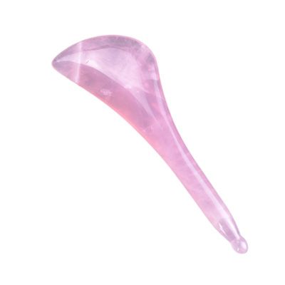 2024 Équipement de massage corporel populaire Rose Quartz Guasha Acupression Réflexologie stylo Thérapie d'acupuncture Outil Gua Sha