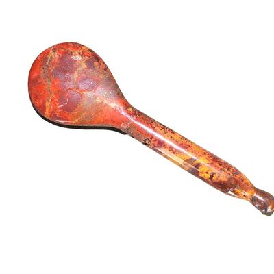 Red Mookaite Jade Gua Sha Stick pour le massage du visage à main et le massage de pierre de réflexologie