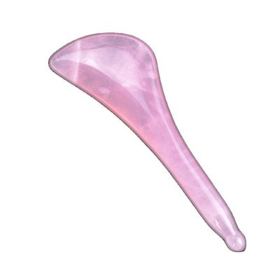 Outil de massage corporel rose quartz stylo Gua Sha Logo disponible pour le bâton d'acupuncture du visage et des yeux